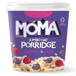 Moma Cranberry & Raisin Porridge Pot 70g Moma Cranberry & Raisin Porridge Pot 70g