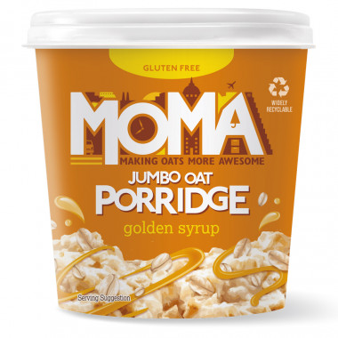 Pot Porridge Golden Syrup Moma 70g