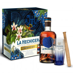 Coffret Mojito La Hechicera 70cl 40° + 1 Verre