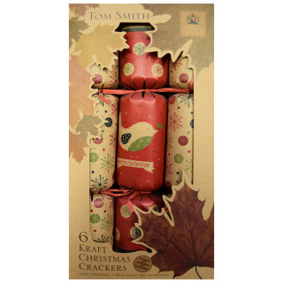 Party Crackers Kraft Cube Tom Smith x6