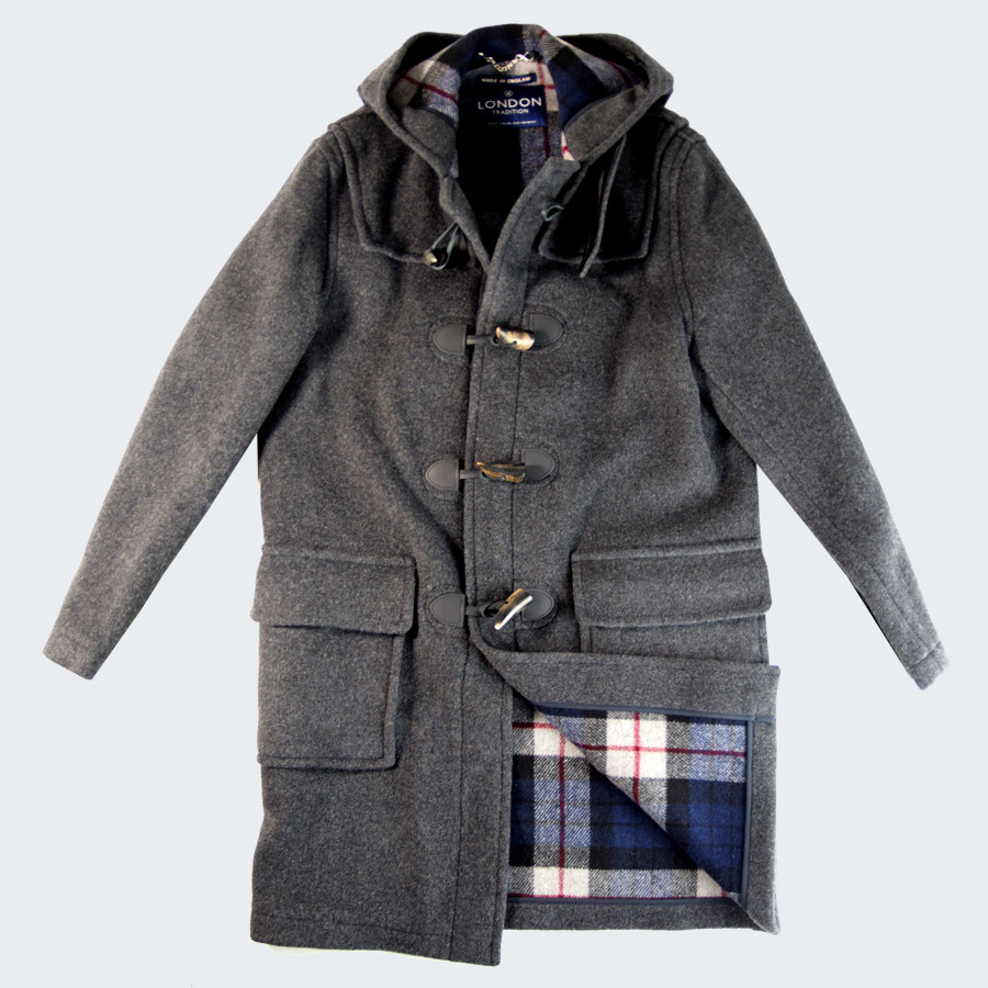 tweed duffle coat