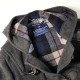 Duffle Coat Martin Gris London Tradition