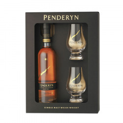 Coffret Penderyn Madeira + 2 verres 35cl 46°