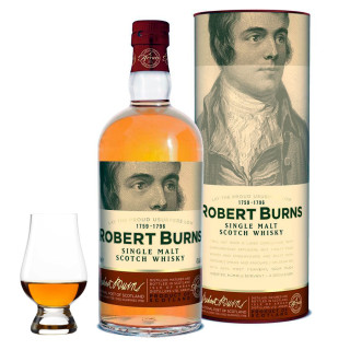 Arran Robert Burns Single Malt 70cl 43° + 1 Glencairn Glass