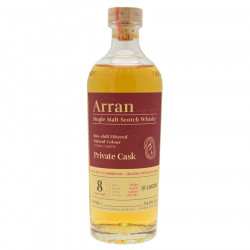 Arran 8 Years Old Private Cask 70cl 54°