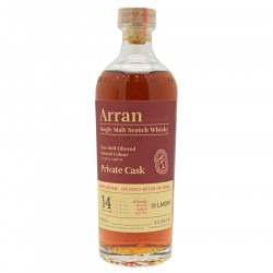 Arran 14 ans Private Cask 70cl 53.5°