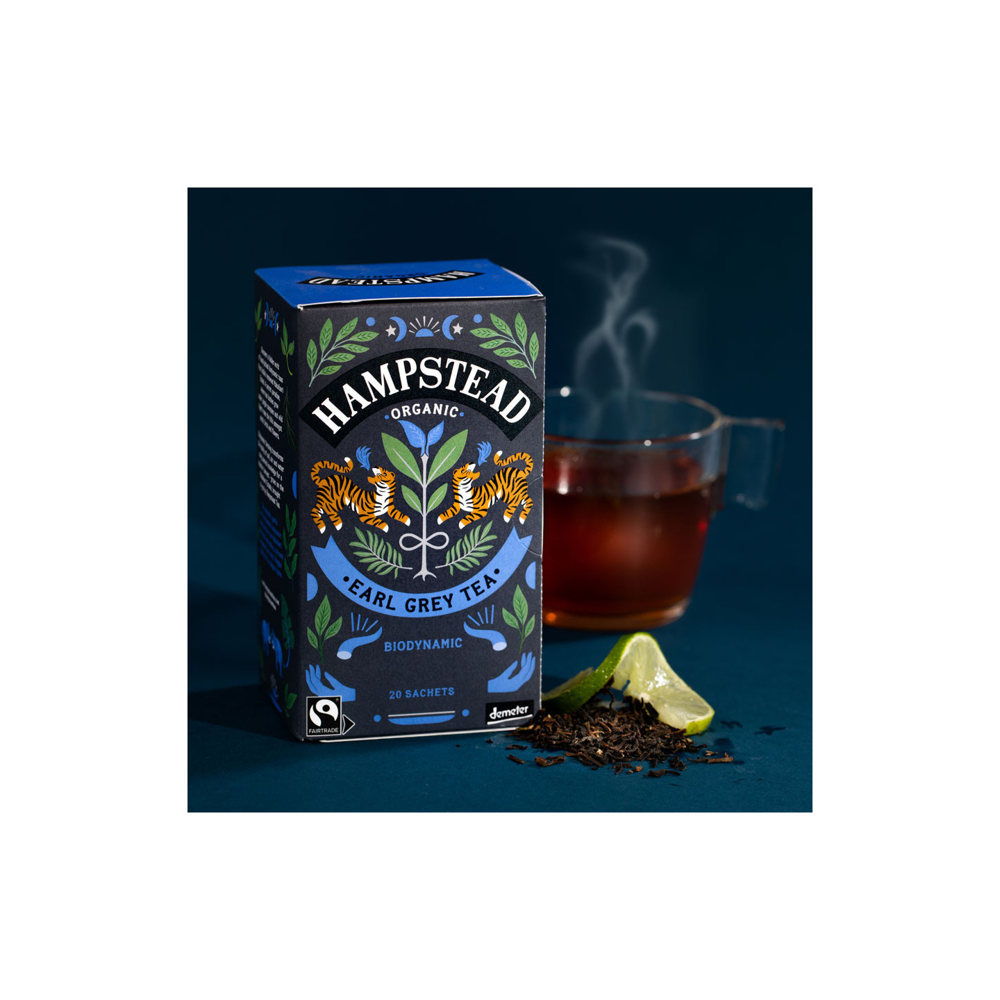 Hampstead Tea Earl Grey Organic Tea 20 bags