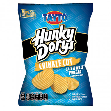 Chips Sel & Vinaigre Hunky Dorys 135g