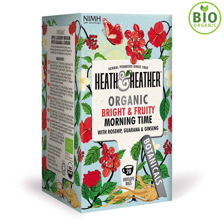 Heath & Heather Infusion Bio Morning Time 20 Sachets 40g