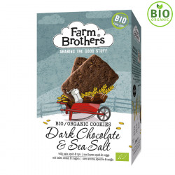 Farm Brothers Dark Chocolate Organic Biscuits 150g 