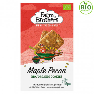 Biscuits Sirop d'Erable et Noix de Pécan Farm Brothers 150g