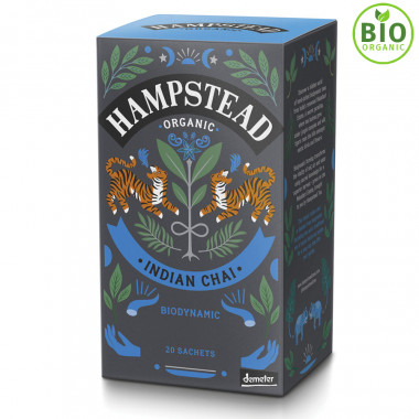 Hampstead Tea Indian Chai Organic Tea 20 bags