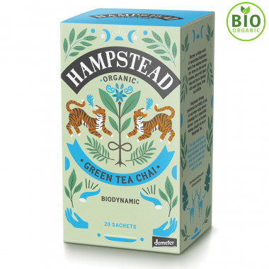 Hampstead Tea Chaï Organic Green Tea 20 bags