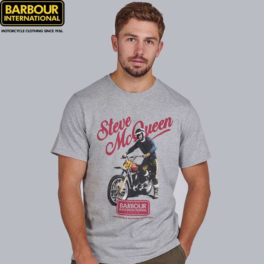 barbour international t shirt