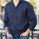 Chemise Lin Marine Out Of Ireland