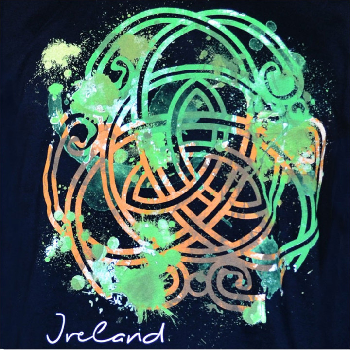 T-Shirt Celtic Knot Black