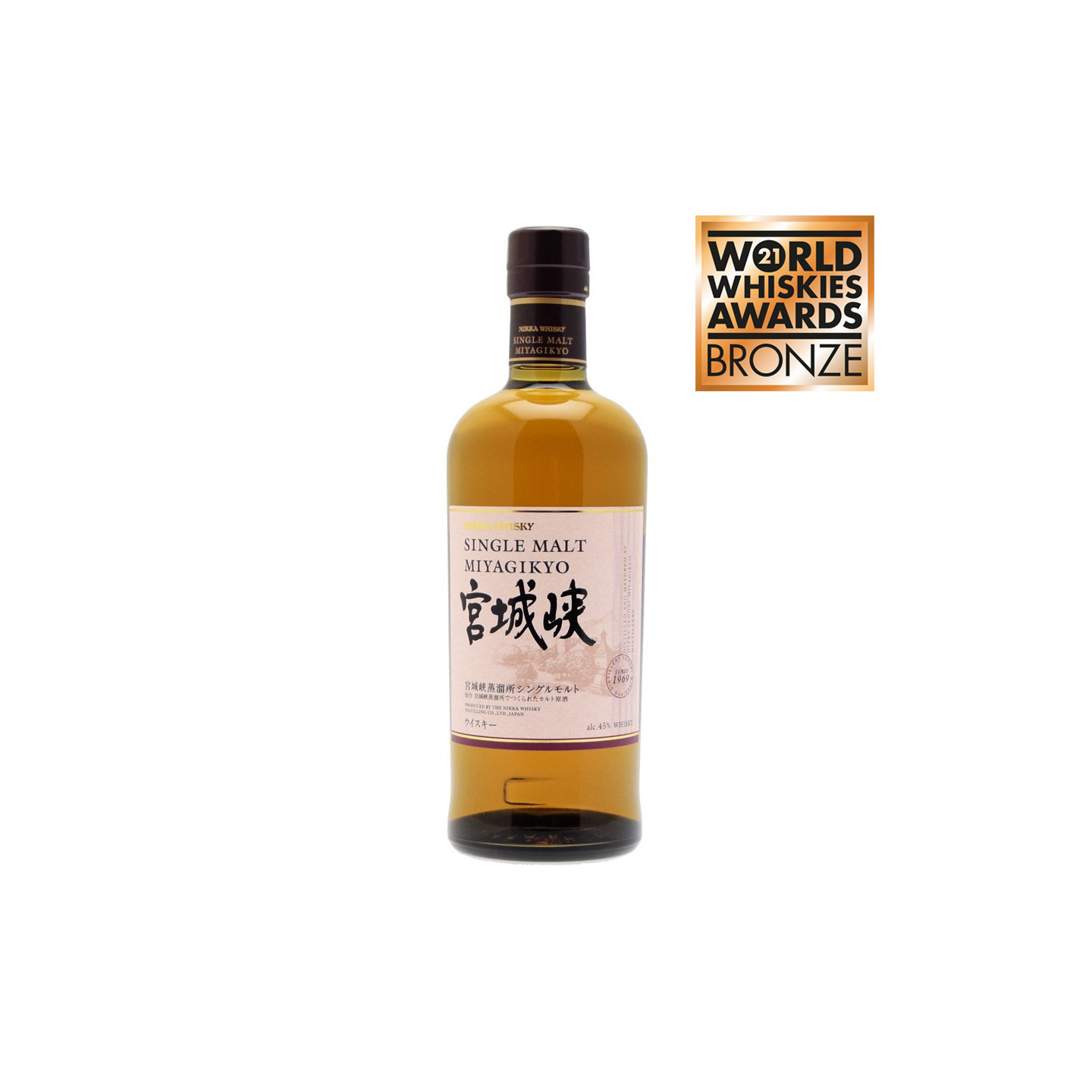 Miyagikyo Single Malt 70cl 45°