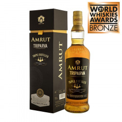 Amrut Triparva Triple Distilled 70cl 50°