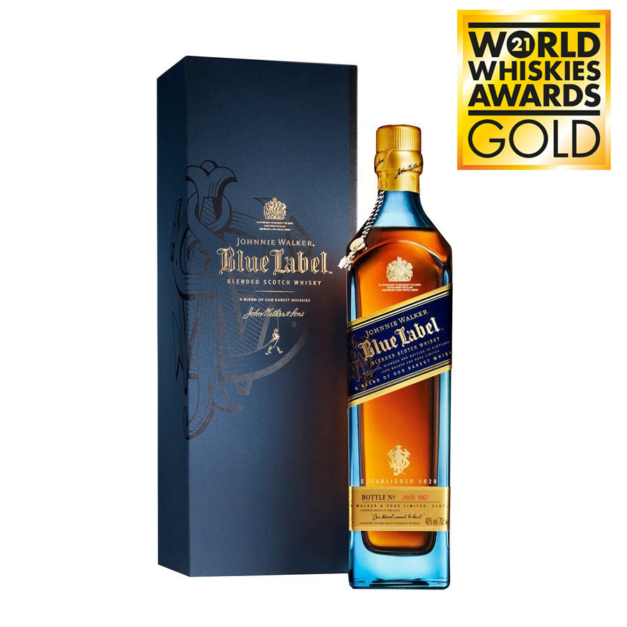Johnnie Walker - Blue Label - 200th Anniversary Glass Pack Whisky 70CL
