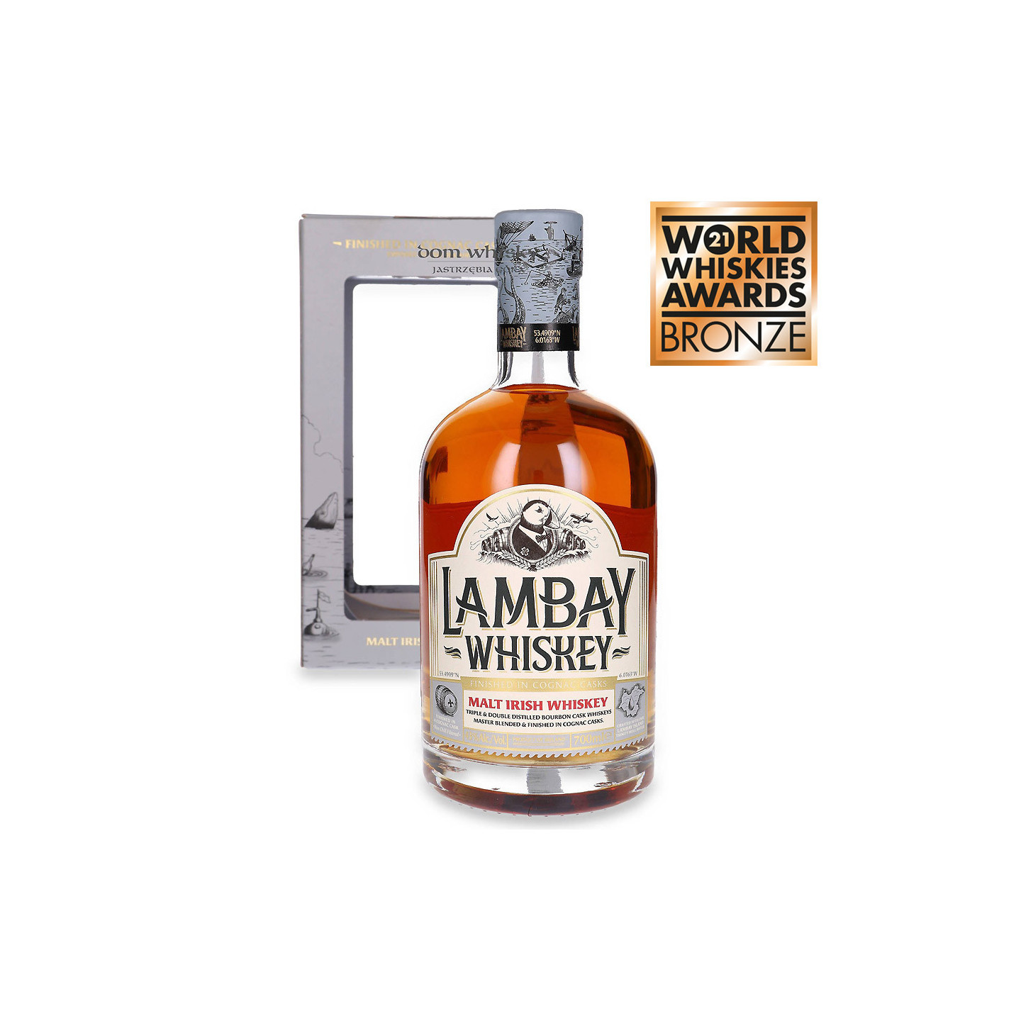 Lambay Irish Malt 70cl 43°