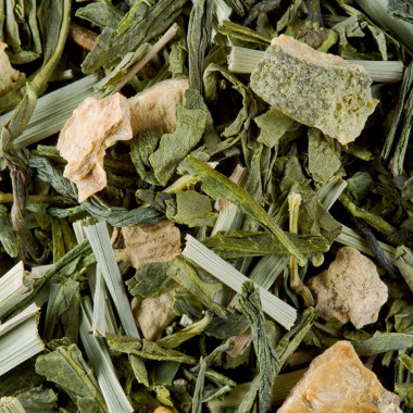 The Tea Lemon & Ginger Green Tea 100g