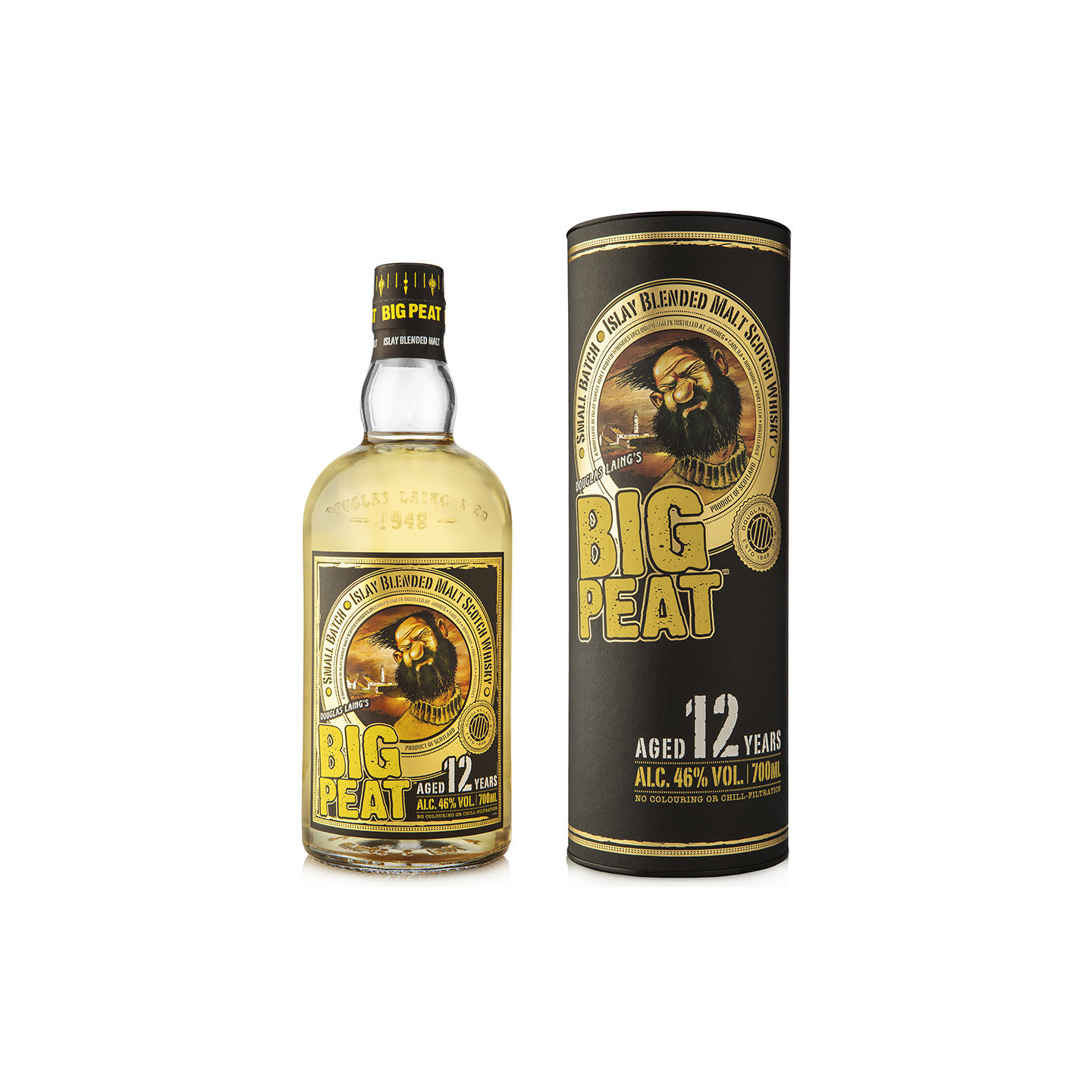 Big Peat 12 Years Old – Douglas Laing Islay Blended Malt Scotch Whisky