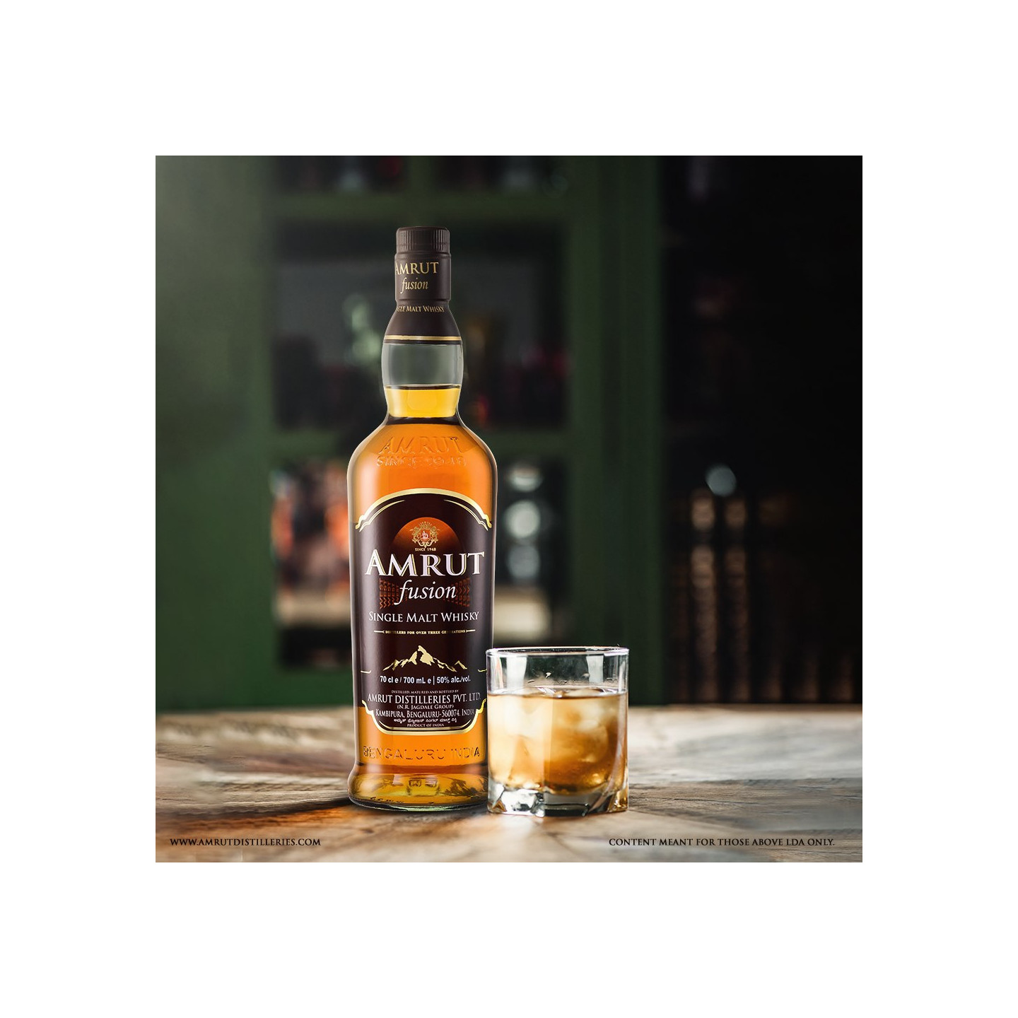 Amrut Fusion 50° 70cl