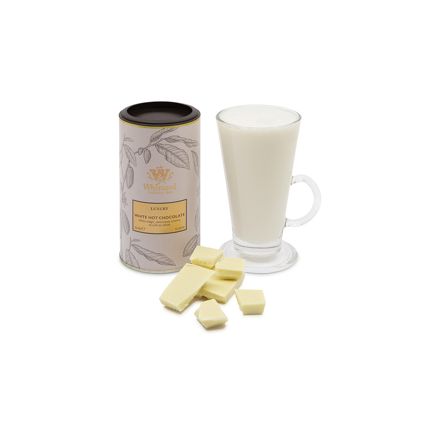 Chocolat Blanc en Poudre Whittard of Chelsea 350g