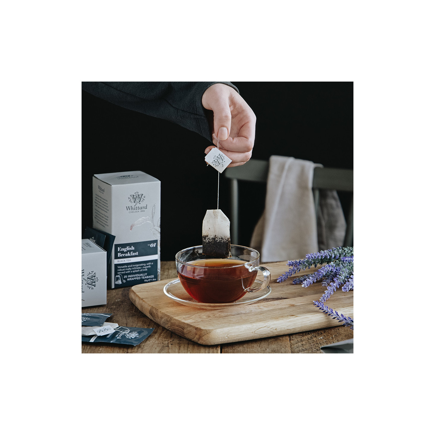 Whittard of Chelsea English Breakfast Tea 50 Tea Bags 125g - Le
