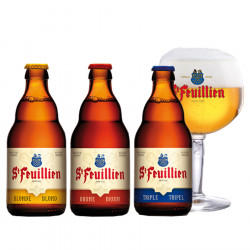 Bière Saint feuillien - Achat / Vente de cadeaux originaux - Beer-Box
