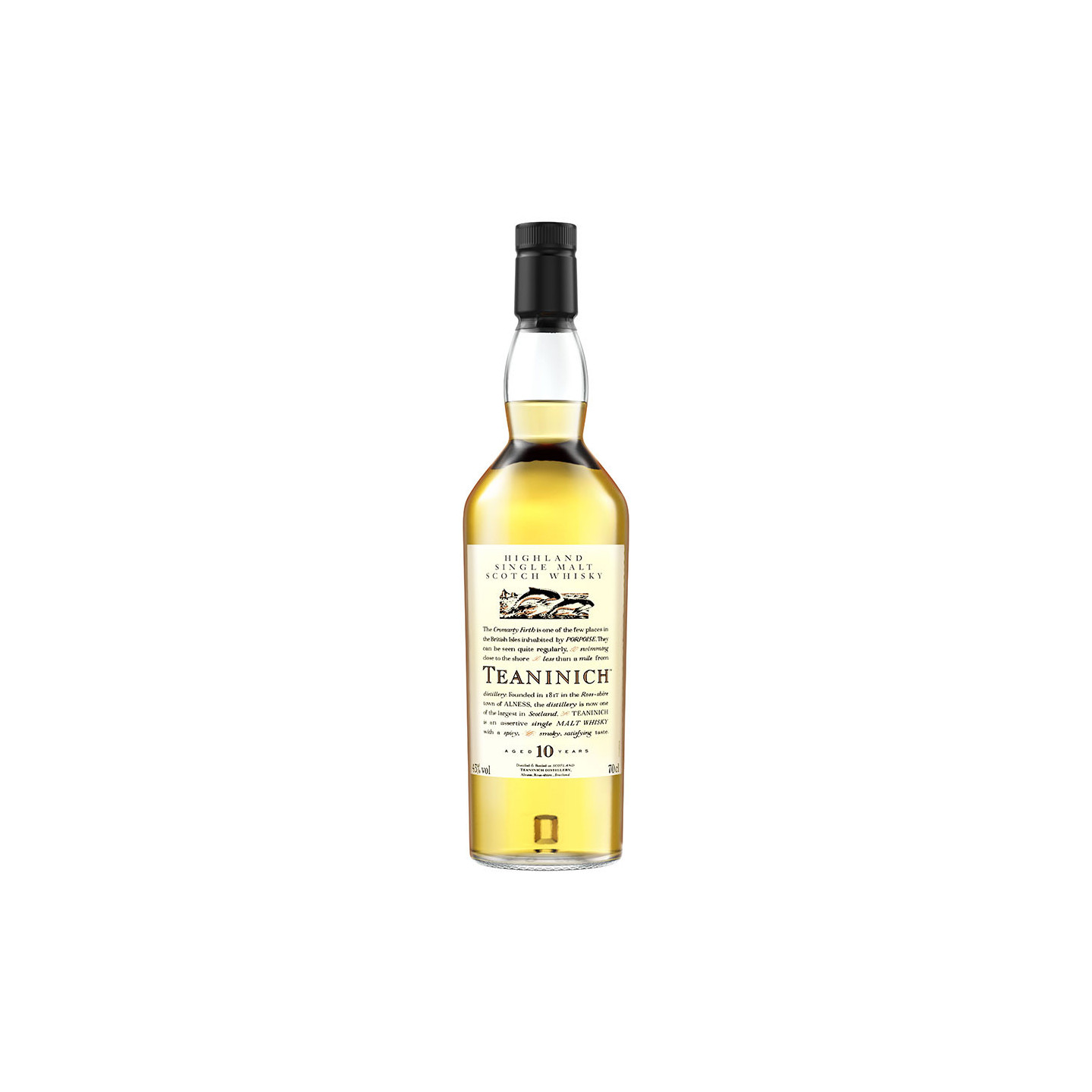 Teaninich 10 ans Flora & Fauna 70cl 43°