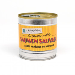 Ptite Boîte Saumon Algues La Paimpolaise 160g