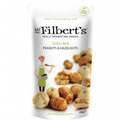 Cacahuètes et Noisettes aux Herbes Italiennes Mr Filbert's 100g