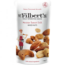 Mexican Sweet Chili Nuts Mr Filbert's 110g