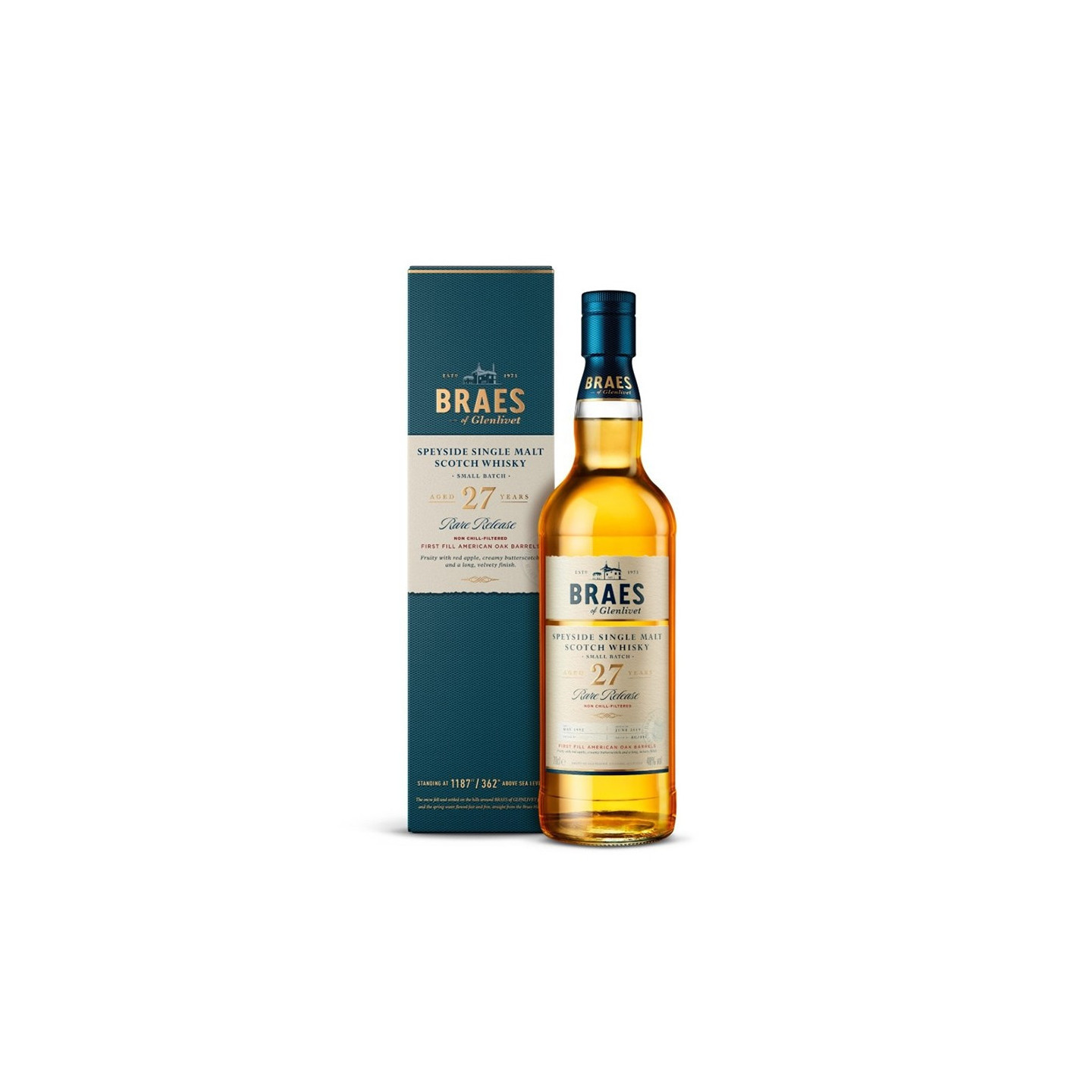Braes Of Glenlivet 27 Ans 70cl 48°