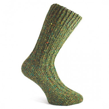 Donegal Socks Meadow-Coloured Short Wool Socks