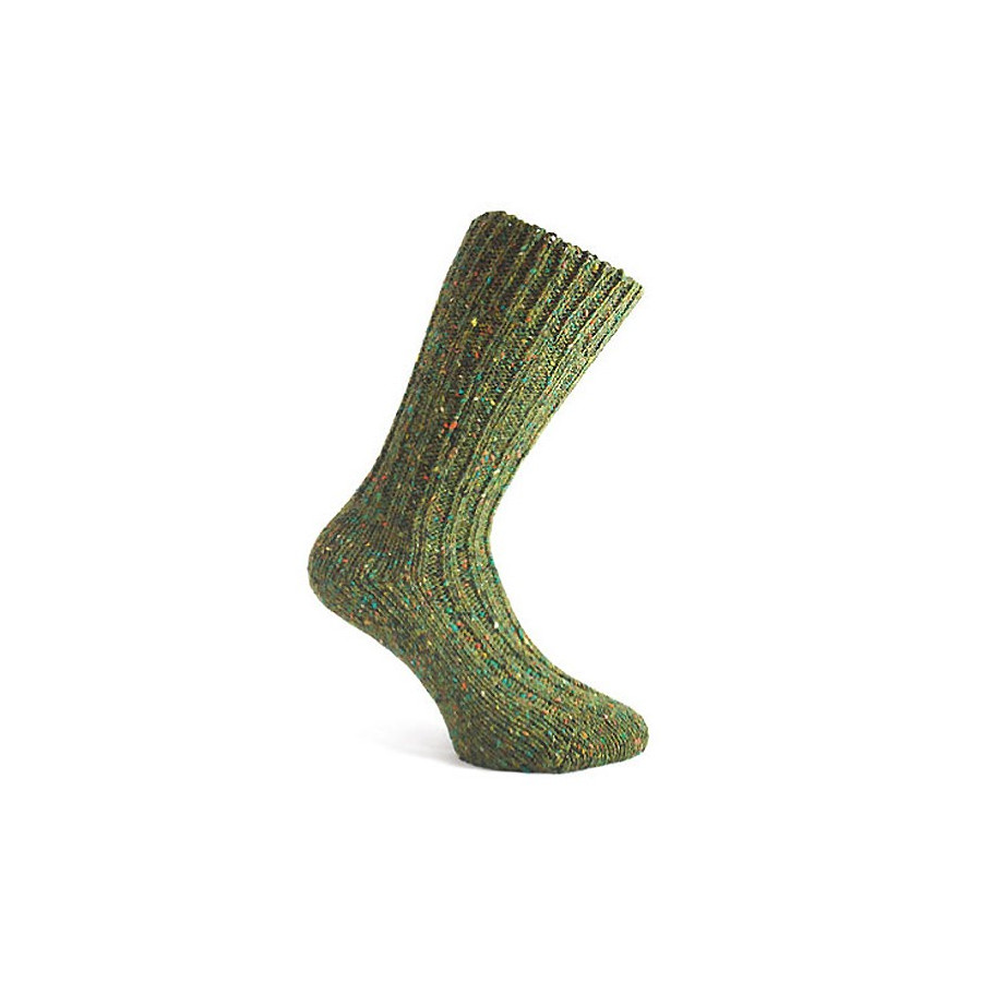 Chaussettes Blanches Trefles Verts - Chaussettes - Le Comptoir Irlandais