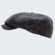 Casquette Irlandaise 8 Pans Gris Hanna Hats