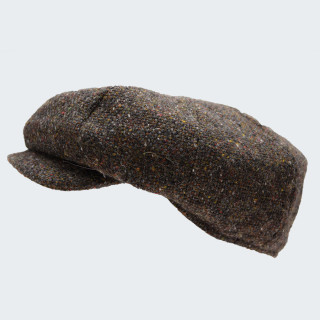 Casquette Irlandaise 8 Pans Marron Hanna Hats