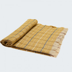 Out of Ireland Yellow Checkered and Chevron stole