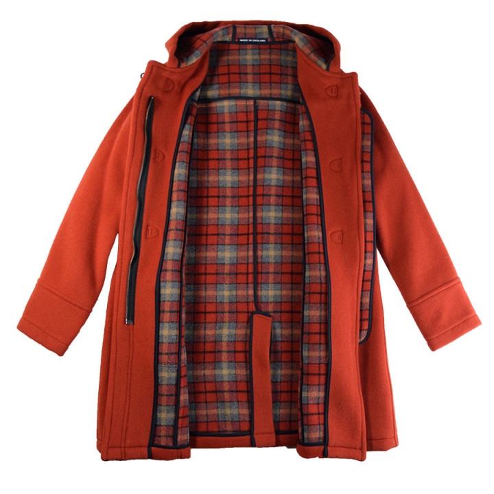 Duffle-Coat Fiona Orange London Tradition