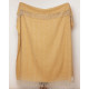 Avoca Yellow Herringbone Style Donegal Wool Throw 142 x 183 cm