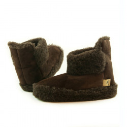 Alwero Chocolate Boots Slippers