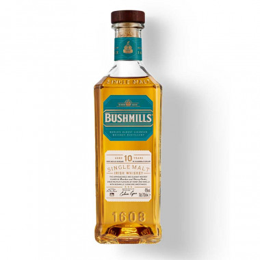 Bouteille Whiskey Bushmills 10 ans avec étui