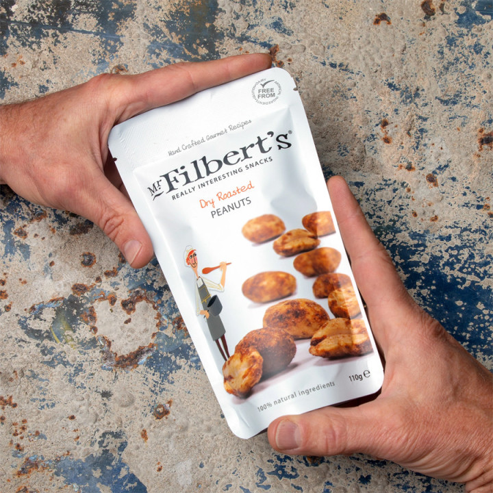 Mr Filbert's Dry Roasted Peanuts 100g