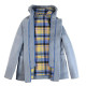 Duffle-Coat Court Melissa Bleu Glacier London Tradition