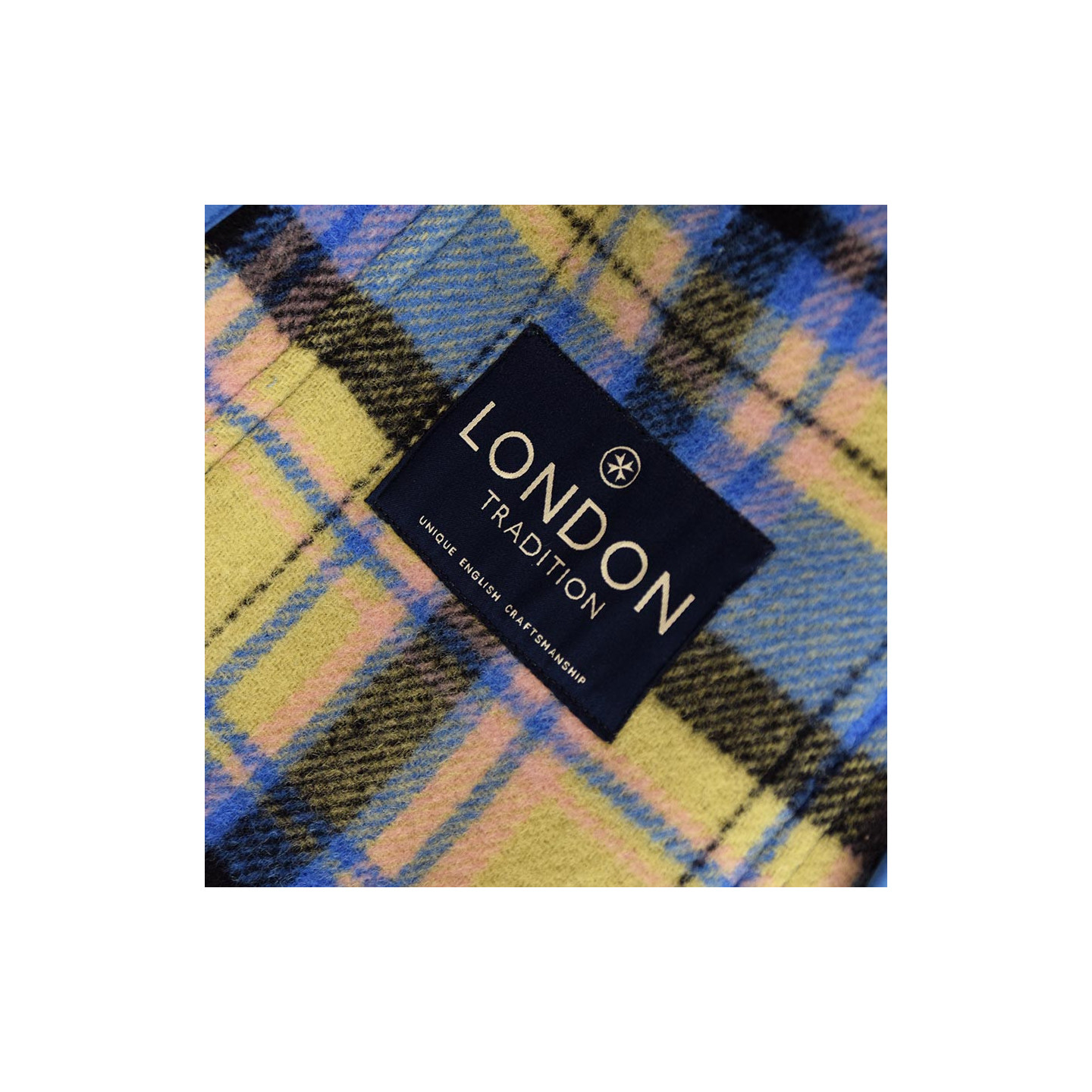 Duffle-Coat Court Melissa Bleu Glacier London Tradition