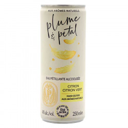 Plume & Petal Lemon-Lime Hard Seltzer 25cl 4°