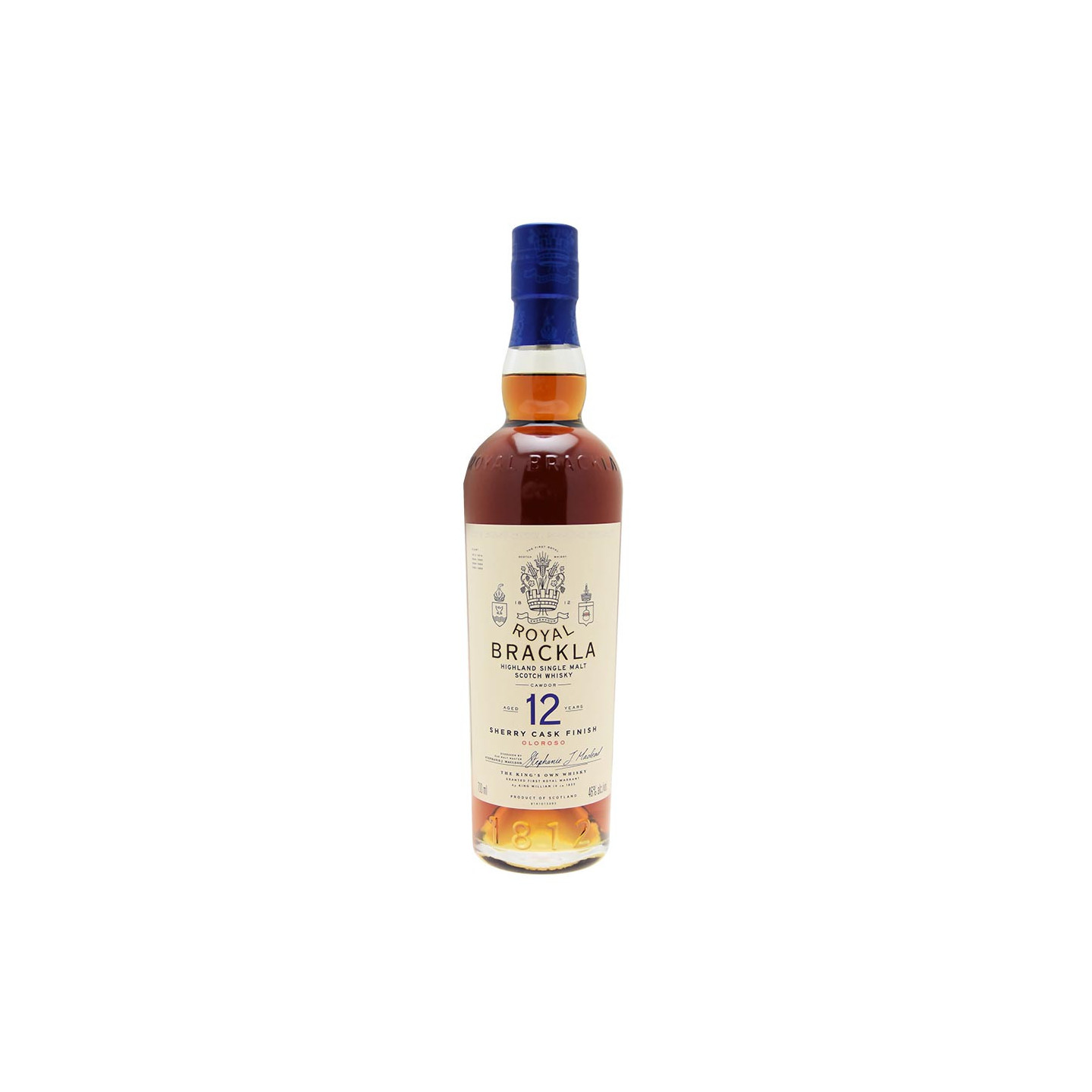 Royal Brackla 12 ans Oloroso Sherry Cask Finish 70cl 46°
