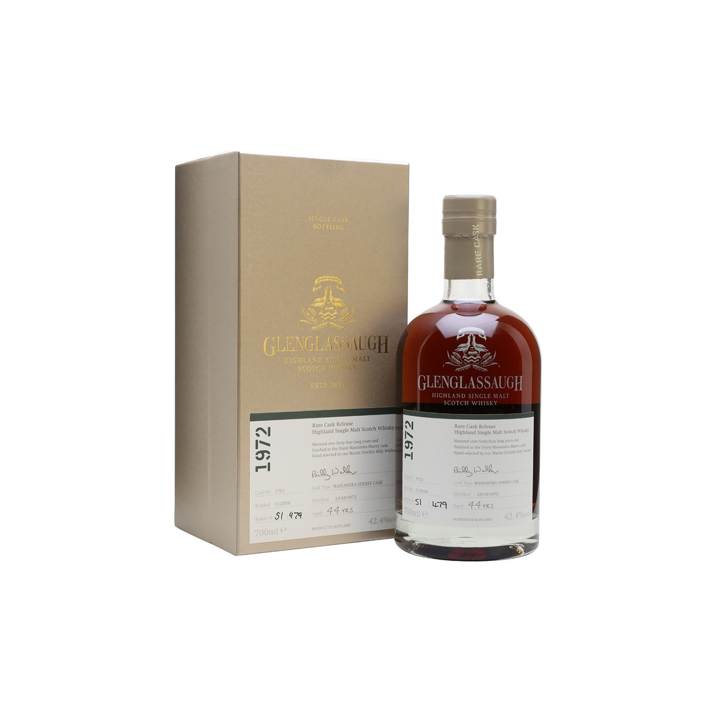 Glenglassaugh 44 ans 1972 70cl 42.4ï¿½